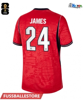 Günstige England Reece James #24 Auswärtstrikot WM 2026 Kurzarm
